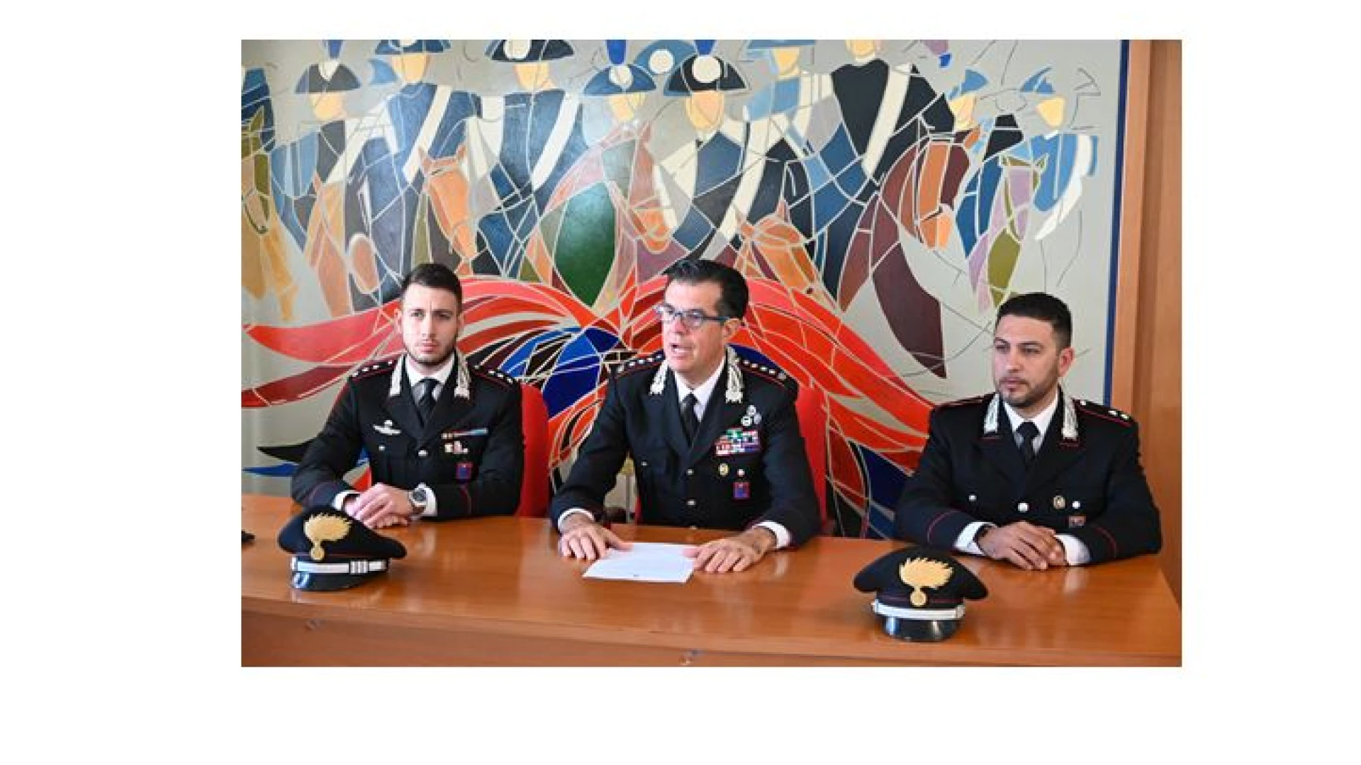Isernia: nuovi arrivi e nuove assegnazioni presso il Comando Provinciale dei Carabinieri.
